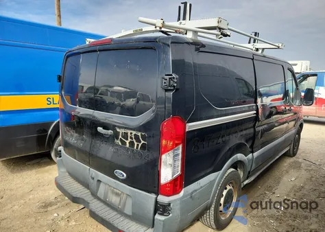 2017 Ford Transit T-150 z USA, uszkodzony, nr VIN 1FTYE1YM1HKA73671